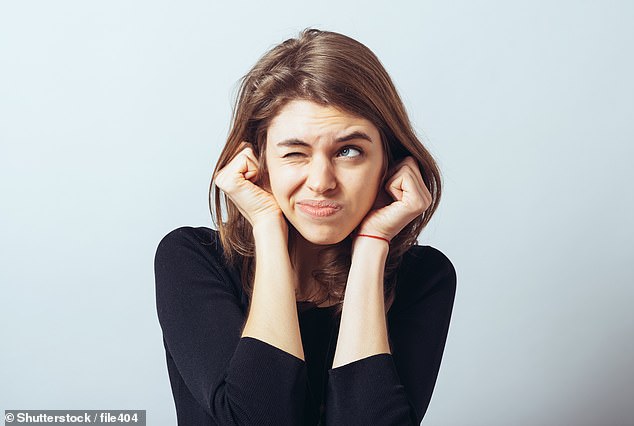 Misophonia is a condition that causes a strong negative response to common sounds, from clearing the throat and cracking the knuckles to couples kissing (stock image)