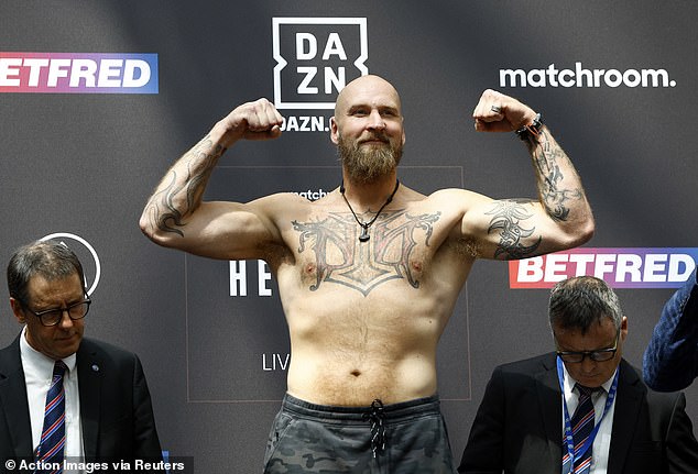 There have been several positive doping tests in boxing recently, with Robert Helenius (pictured) returning an 'adverse analytical finding' after losing to Anthony Joshua last month.