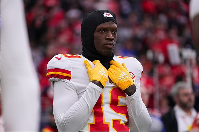 Kansas City Chiefs WR Kadarius Toney shot at New York Giants fans after Sunday's game