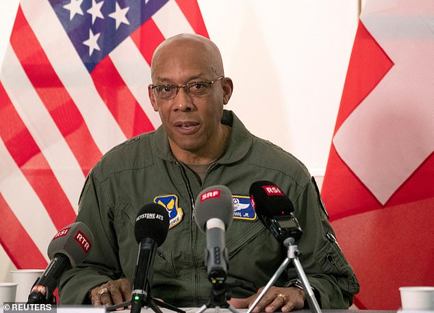 U.S. Air Force Chief of Staff Gen. Charles Q. Brown Jr. warned