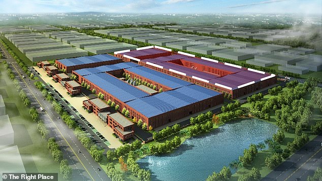 The planned factory will occupy a piece of land just outside the Big Rapids area and will cost $2.4 billion to make.