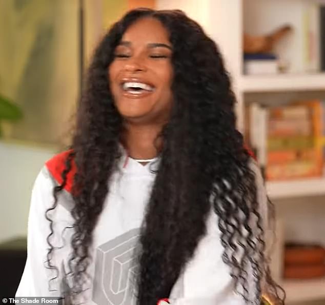 Mawema asked The Level Up artist about Future: “What is co-parenting like for you guys?”  which made Ciara laugh