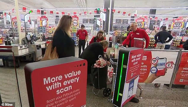 Customers were 'shocked' after seeing the new anti-theft glass gates at Coles checkouts for the first time