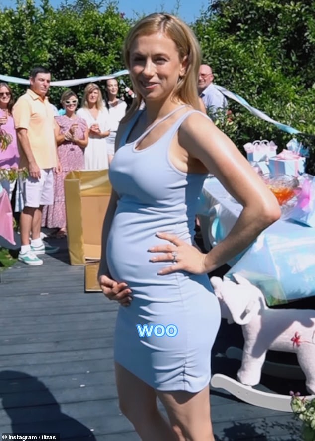 Comedian Iliza Shlesinger has announced that she and her husband Noah Galuten are expecting their second child: a baby boy arriving in February 2024