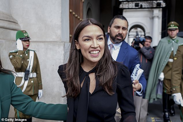 Controversial Rep. Alexandra Ocasio-Cortez shared the video describing inflation as 