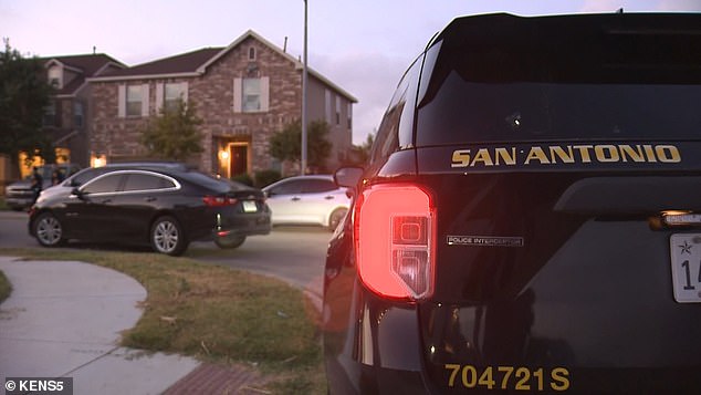 Police were called to a home in the 3100 block of Mission Bell around 6 a.m. Wednesday and were told by the children that the suspects had fled in a white SUV.