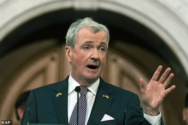 New Jersey Governor Phil Murphy delivers his State of the State address during a joint session of the Legislature at the State House in Trenton, New Jersey