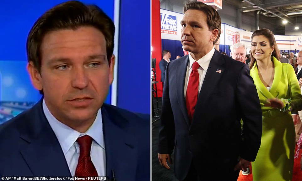 Ron DeSantis denounced criticism that he is stiff and clumsy during the campaign, calling it 