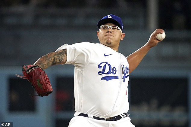 Julio Urias was arrested earlier in September for domestic violence during an MLS match