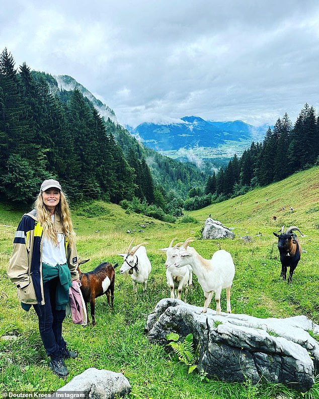 Explorer: On her Instagram grid, the Dutch beauty talked about 