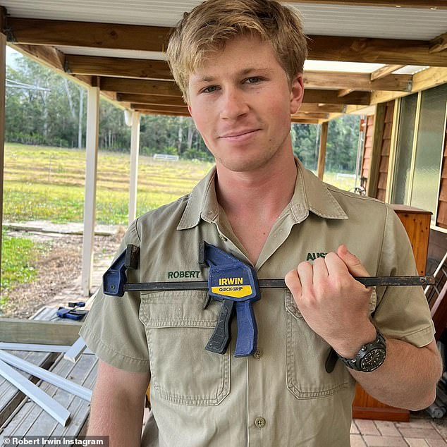 Robert Irwin (pictured) is set to play the role of Dr.  Chris Brown to take over as co-presenter of I'm A Celebrity' Get Me Out Of Here!  according to TV Blackbox