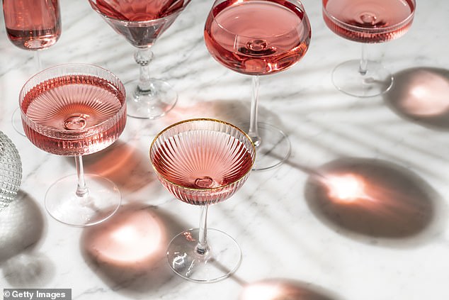 British drinks expert Helen McGinn picks a selection of the best rosés to pair with a variety of dishes (file image)