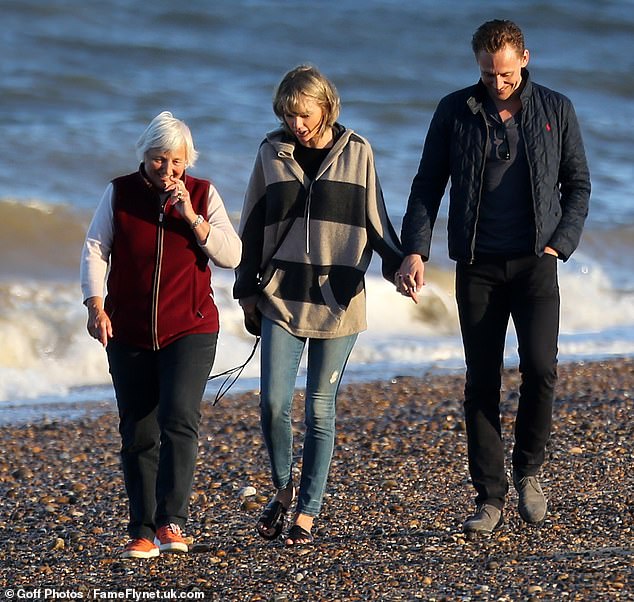 It turns out this is something Taylor has done numerous times in her previous romances, many of which fizzled out shortly afterward.  She was seen with Tom Hiddleston and his mother in June 2016