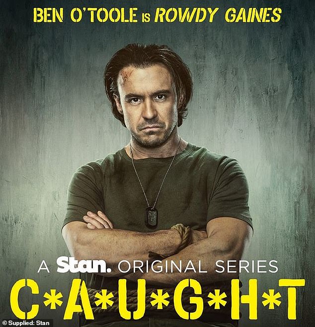 Actor Ben O'Toole (pictured) has revealed his new Australian Stan Original Series C*A*U*G*H*T will give 'the jitters' to viewers hungry for some quality Aussie programming