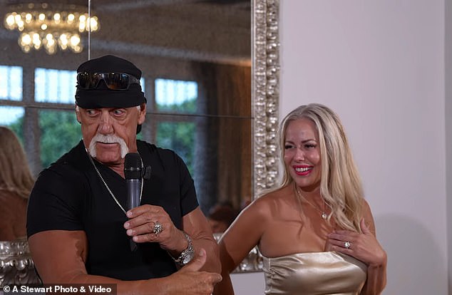 EXCLUSIVE Hulk Hogan is MARRIED Wrestling icon marries third wife