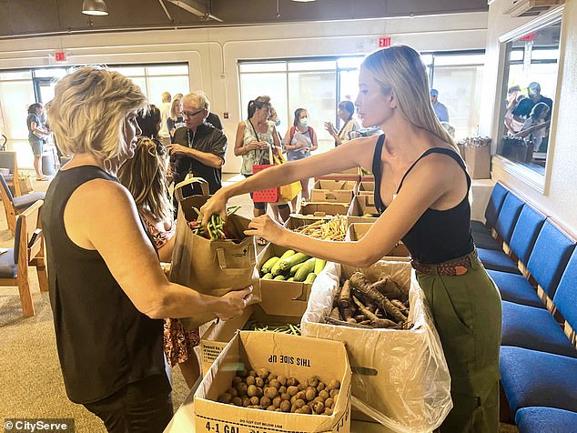 Ivanka Trump made a secret trip to Maui a few weeks ago to distribute food and supplies to those displaced by the wildfires