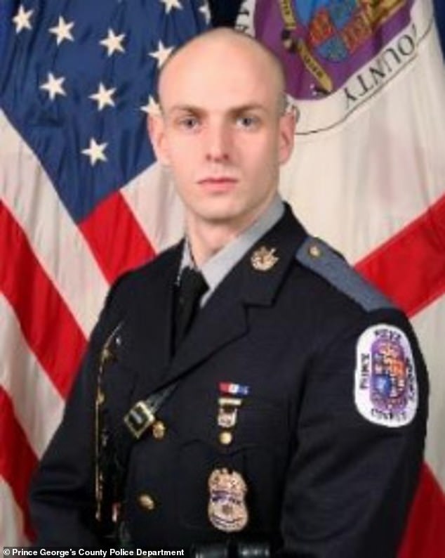 DailyMail.com can reveal that Francesco Marlett was awarded a 2021 Bronze Medal of Valor by the Prince George County Police Department