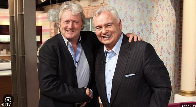 Privileged: Eamonn Holmes, 63, has revealed he has been asked to officiate the wedding of his good friend Charlie Lawson, 63 (pictured 2014)