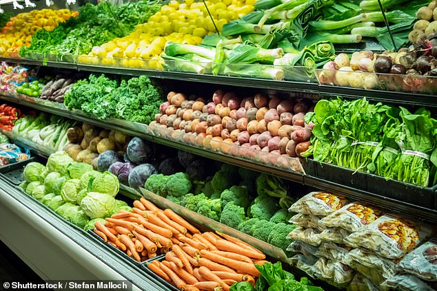 People who eat more peas, corn and potatoes are more likely to gain weight than people who eat non-starchy vegetables such as broccoli, carrots and spinach.  Meanwhile, switching to fiber-rich foods – such as whole grains and fruits, including apples and pears – can also reduce the effects of midlife spread, scientists found