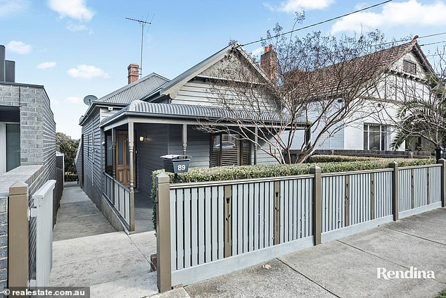 The Moonee Ponds estate, a single-gable house, sold for $1.5 million ahead of its scheduled September 9 auction