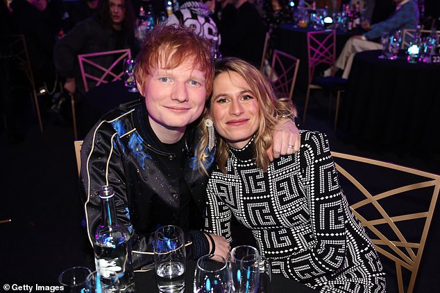 On the rocks: Ed Sheeran, 32, has reportedly hinted at marital problems with wife Cherry Seaborn, 31, in the lyrics of his new album