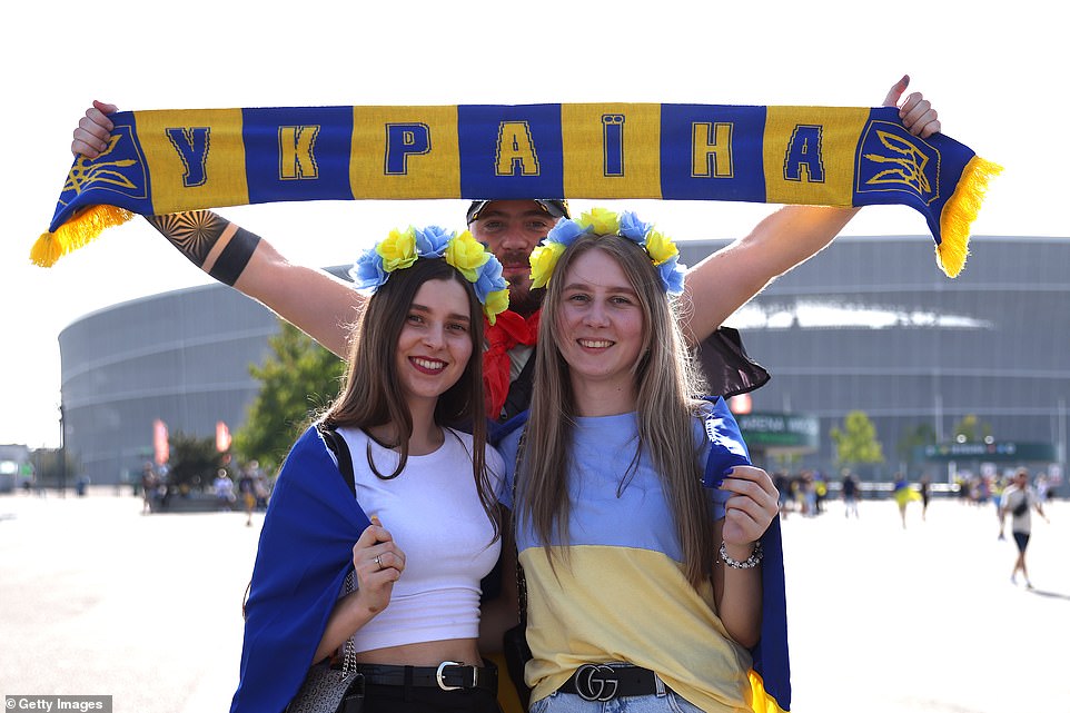 The match was played in front of a good-natured, partisan crowd at the Tarczyński Arena in Wroclaw, southwestern Poland.