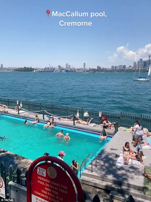 Locals are attacking visitors flocking to North Sydney's Maccallum Pool, with many annoyed by the site's newfound popularity