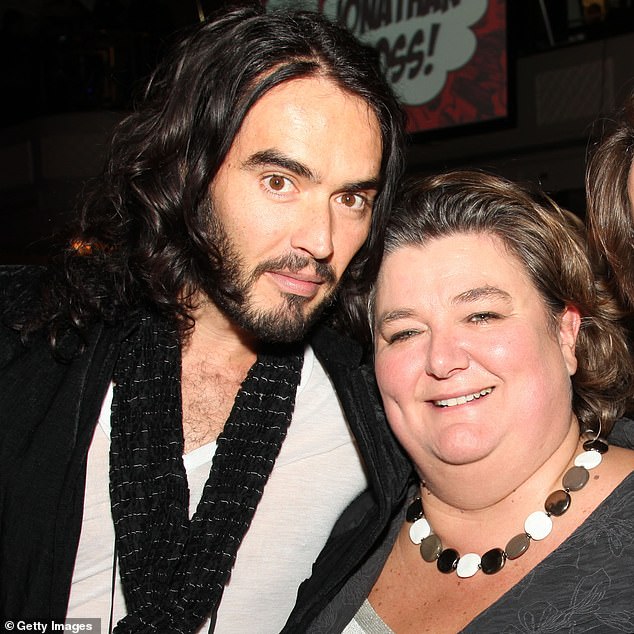 Russell Brand's former boss at the BBC, ex-Radio 2 controller Lesley Douglas, will have to co-operate with an investigation into his alleged wrongdoing.  Pictured: Brand and Douglas at the MITS Awards in 2009