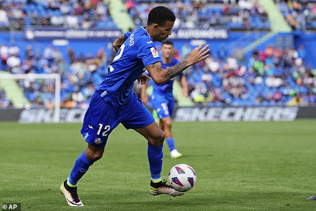 Mason Greenwood has made his debut for Getafe - his first appearance since January 2022