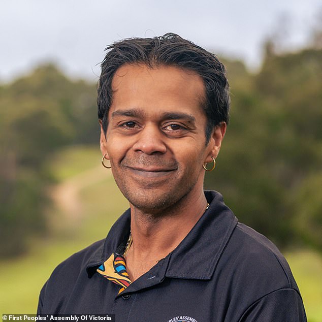 A fraudulent letter sent to homes in regional Victoria told homeowners that their land had been reacquired by the First Peoples Assembly, with the letter apparently signed by Representative Dylan Clarke (pictured)