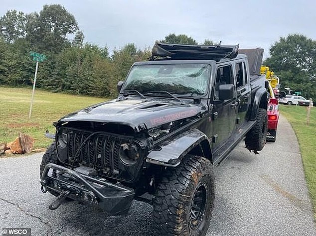 The 2020 Jeep Gladiator Phil acquired just days before his fatal accident.  It is suspected that his GPS guided him into the ravine where a bridge was located.