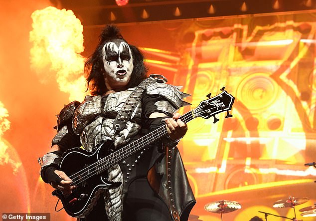 Gene Simmons of KISS performs during End Of The Road World Tour at Madison Square Garden.  The blood spewing rocker is coming to Australia to play the AFL Grand Final