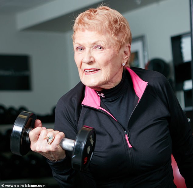 Elaine has revealed the 20-minute workout routine that keeps her as strong as ever – even at the age of 97