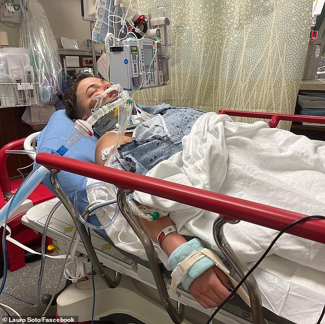 Florida woman Rebecca Soto has told the horror story of being struck by lightning while walking her dog, causing her heart to stop and leaving her fighting for her life