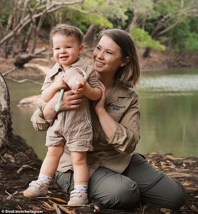 Bindi Irwin's two-year-old daughter Grace Warrior looks set to follow in the Irwin family's footsteps and continue their legacy in animal conservation