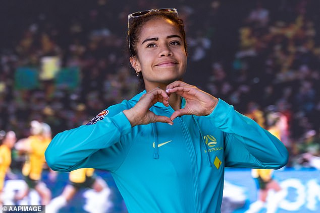 Fowler shares the love with Matildas fans at the Women's World Cup, but does she also share her heart with Nathan Cleary?