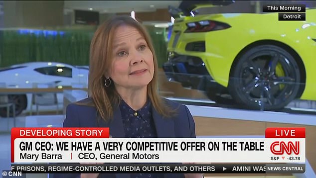 General Motors CEO Mary Barra defended her $30 million salary on Friday