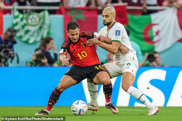 Hazard became Belgium captain and scored 33 goals in 126 appearances for his country