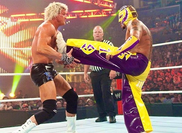 Dolph Ziggler (left) has been released from WWE after a 19-year stint with the wrestling promotion