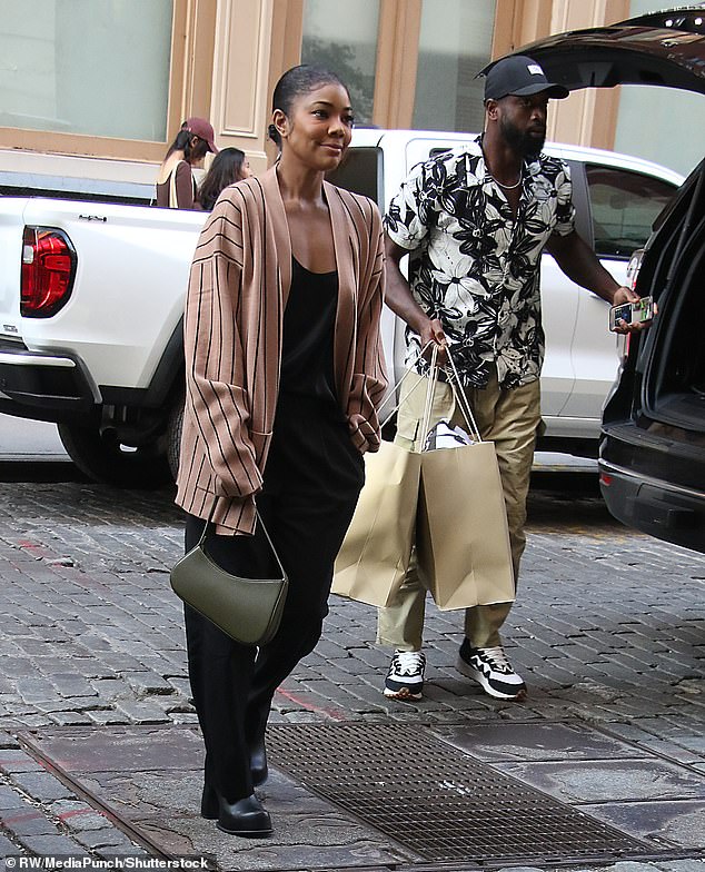 Shopping: Gabrielle Union and Dwyane Wade spent their Wednesday in New York City, doing some shopping and then hitting the town