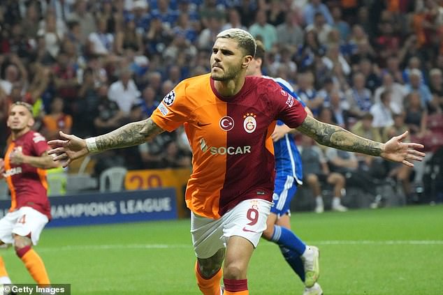 Mauro Icardi (pictured) has made a great start to the season for Galatasaray