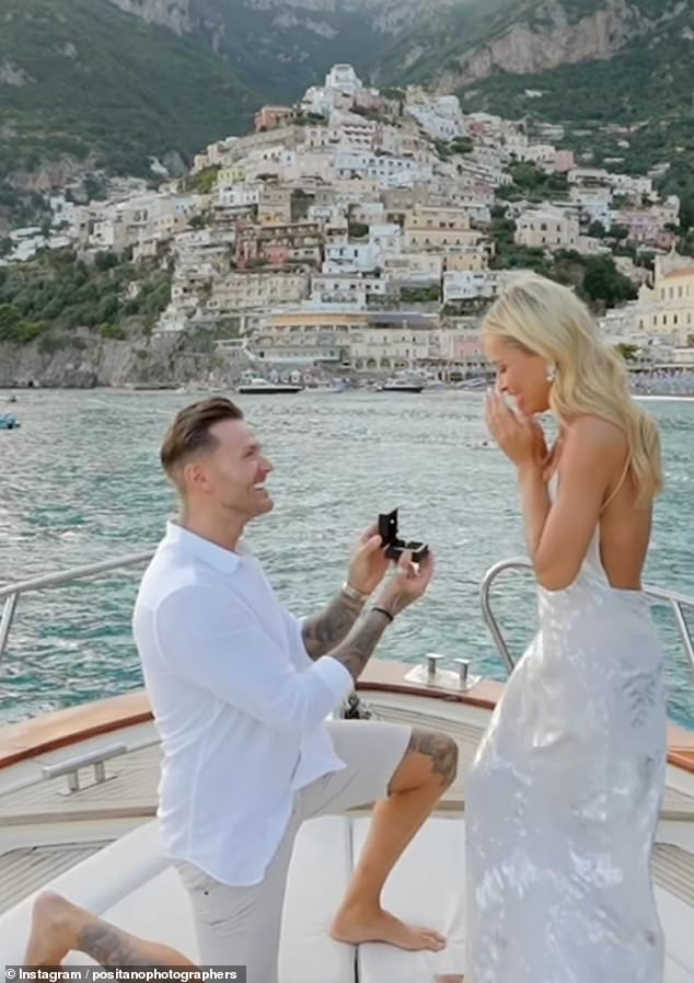 Congratulations!  Geordie Shore's Kyle Christie is engaged to his long-term partner Vicky Elizabeth Turner