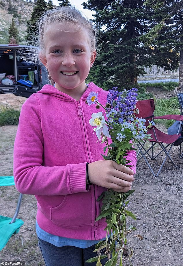 Eight-year-old Cadence Eastin was killed along with the family dog ​​after a tree crushed the tent she and her family were camping in during a trip to Idaho