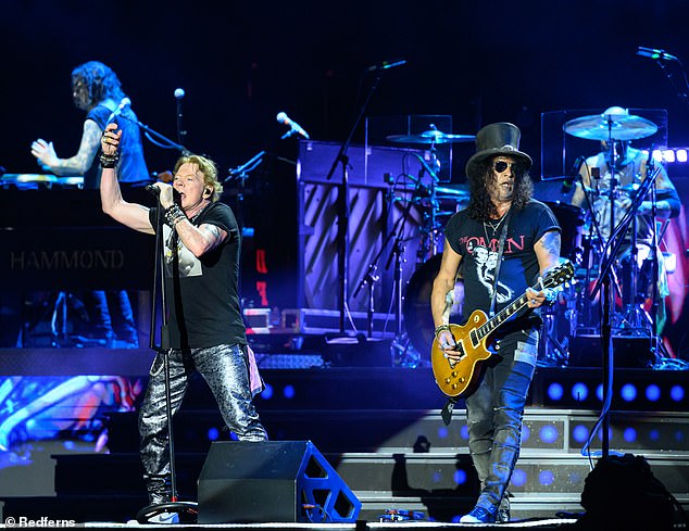 Concert cancelled!  Guns N' Roses have postponed their concert at Busch Stadium in St. Louis on Saturday, September 9 due to an unspecified illness within the band