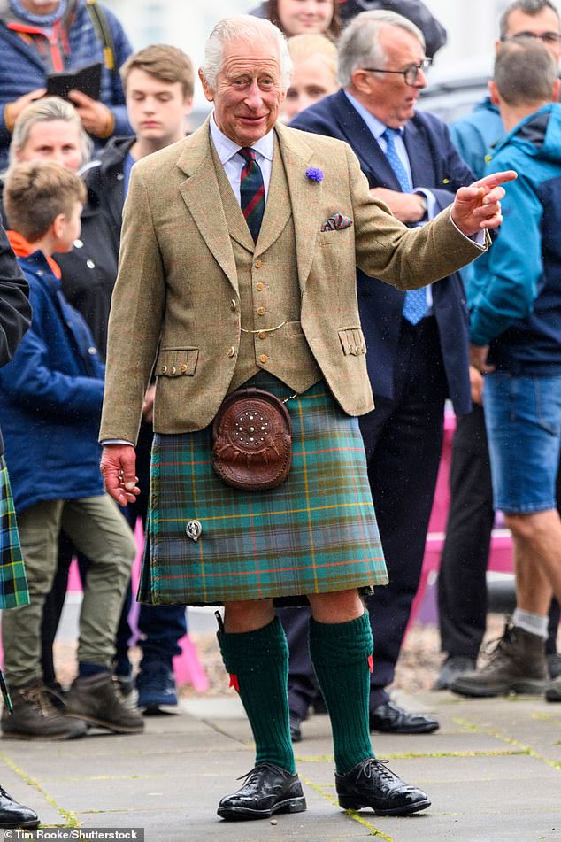 King Charles, fitting in his kilt, opened a distillery in John O'Groats last month