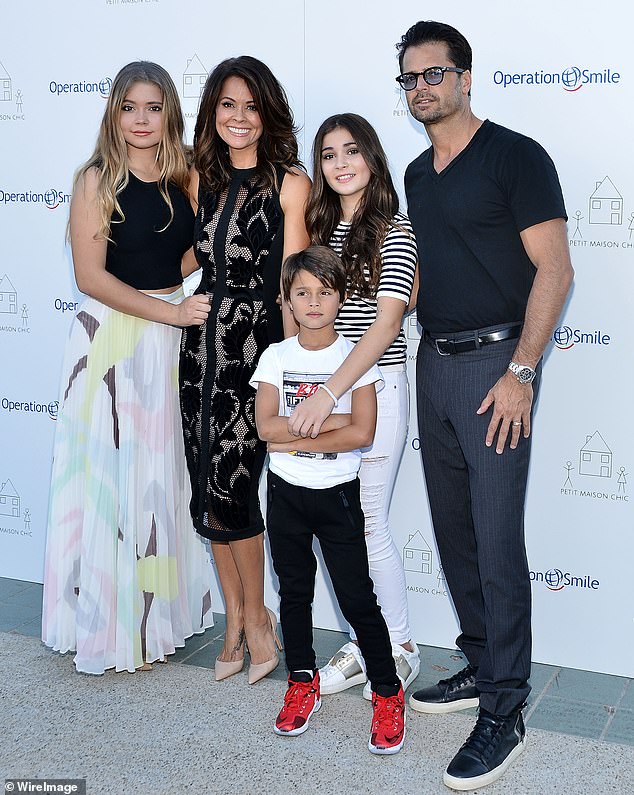 The children: She has four children: Neriah, Sierra, Heaven and Shaya Seen in 2015 with Dave Charvet, whom she divorced in 2020