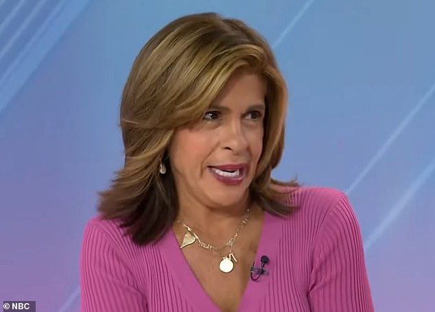 Hoda Kotb, 59, told how she met her ex-cop boyfriend at a laundromat on the Today show on Thursday