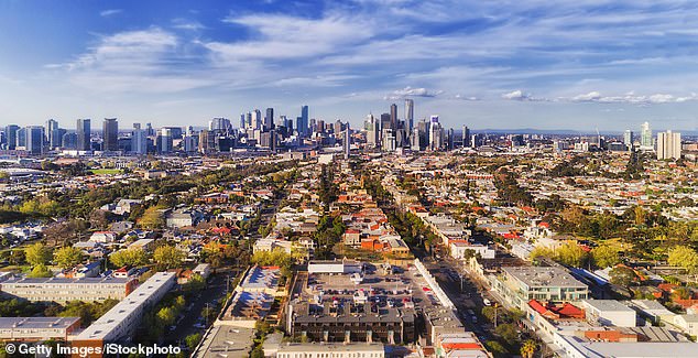 Where people choose to live influences the purchasing power of potential homeowners, with New South Wales, Tasmania and Victoria having the highest purchase prices (pictured, Melbourne)