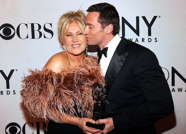 Hugh Jackman, 54, (right) once revealed how he secured his marriage to Deborra-Lee Furness, 67, (left) by making a 'powerful choice', years before the couple announced their divorce on Friday