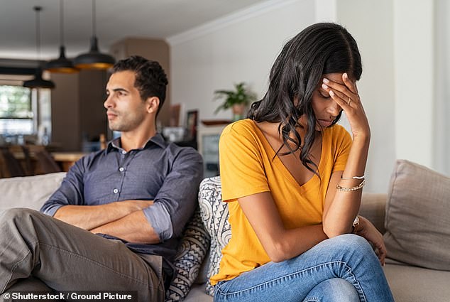 The man does not understand why his wife is angry that he has been kept in the dark about such an 'important decision'.  He justified his actions by stating that he is the sole owner of the property and that both he and his wife have completely separate assets as per their prenuptial agreement (stock image)